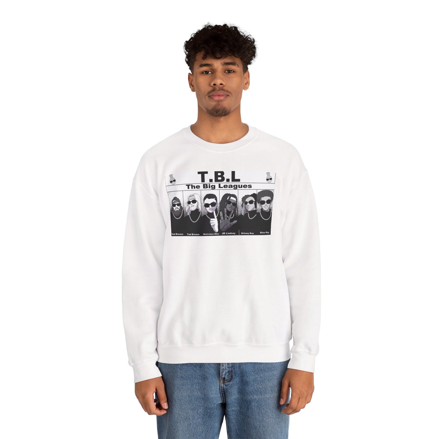 JR LINDSEY ' BIG LEAGUES MUGSHOT SWEATSHIRT