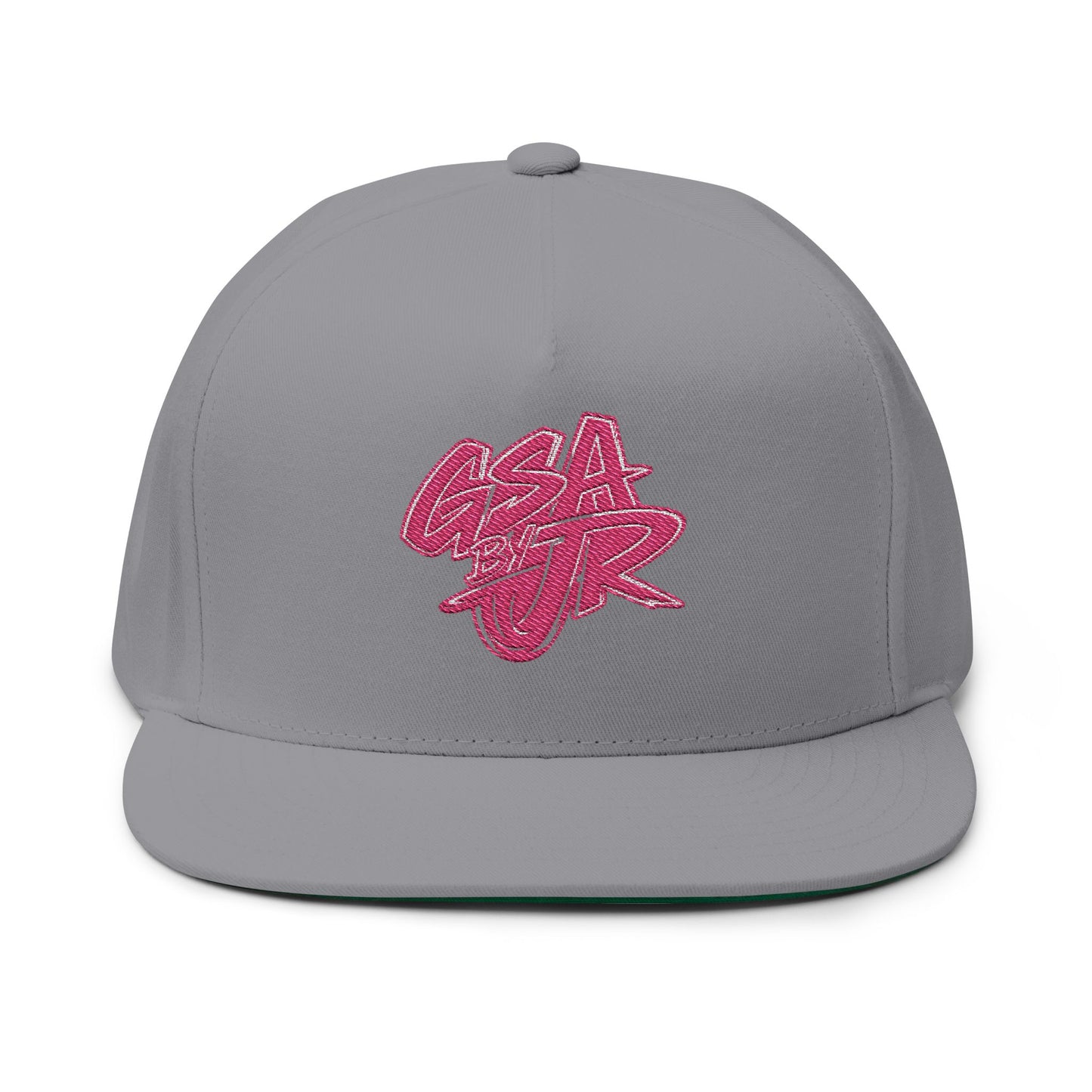 Pink Graffiti Flat Bill Cap
