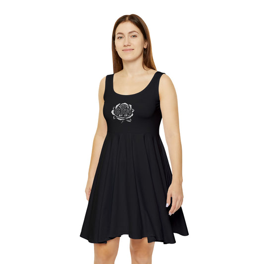 Black Women's Skater Dress