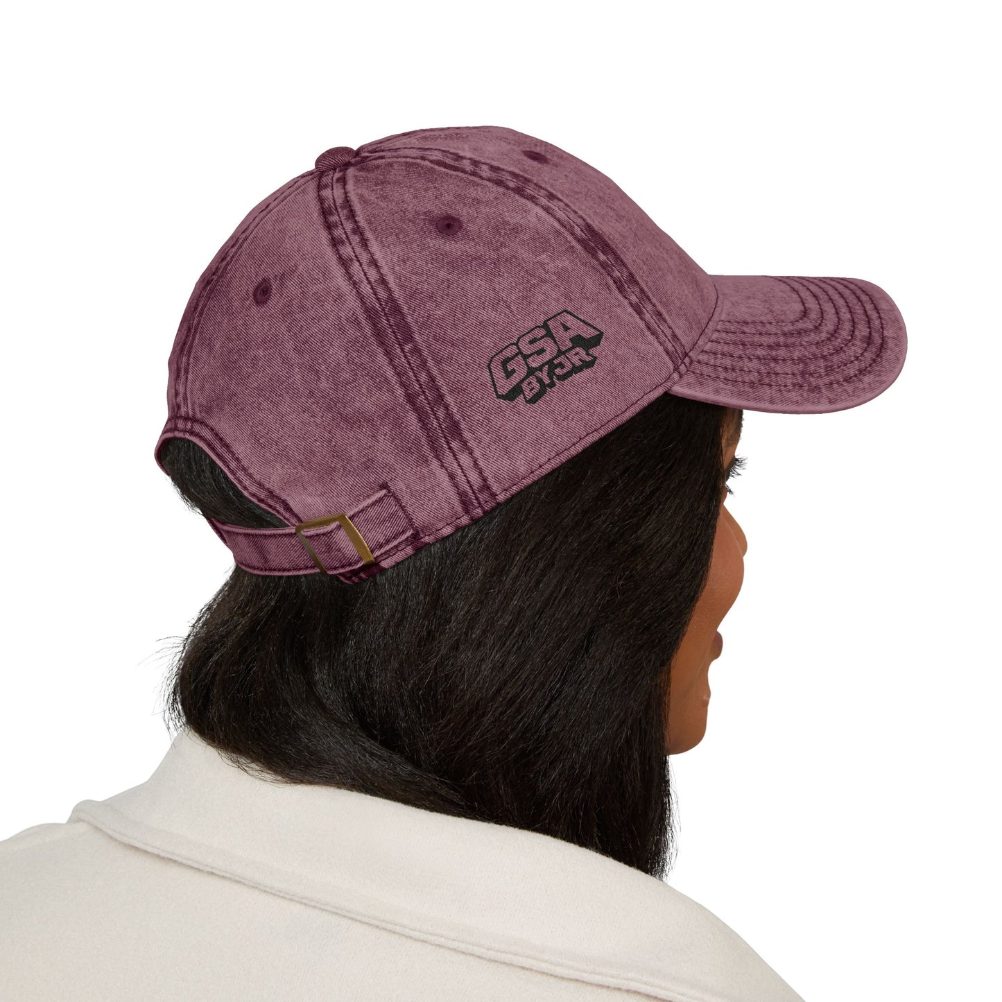 Vintage Embroidered Caps ( Black GSA )