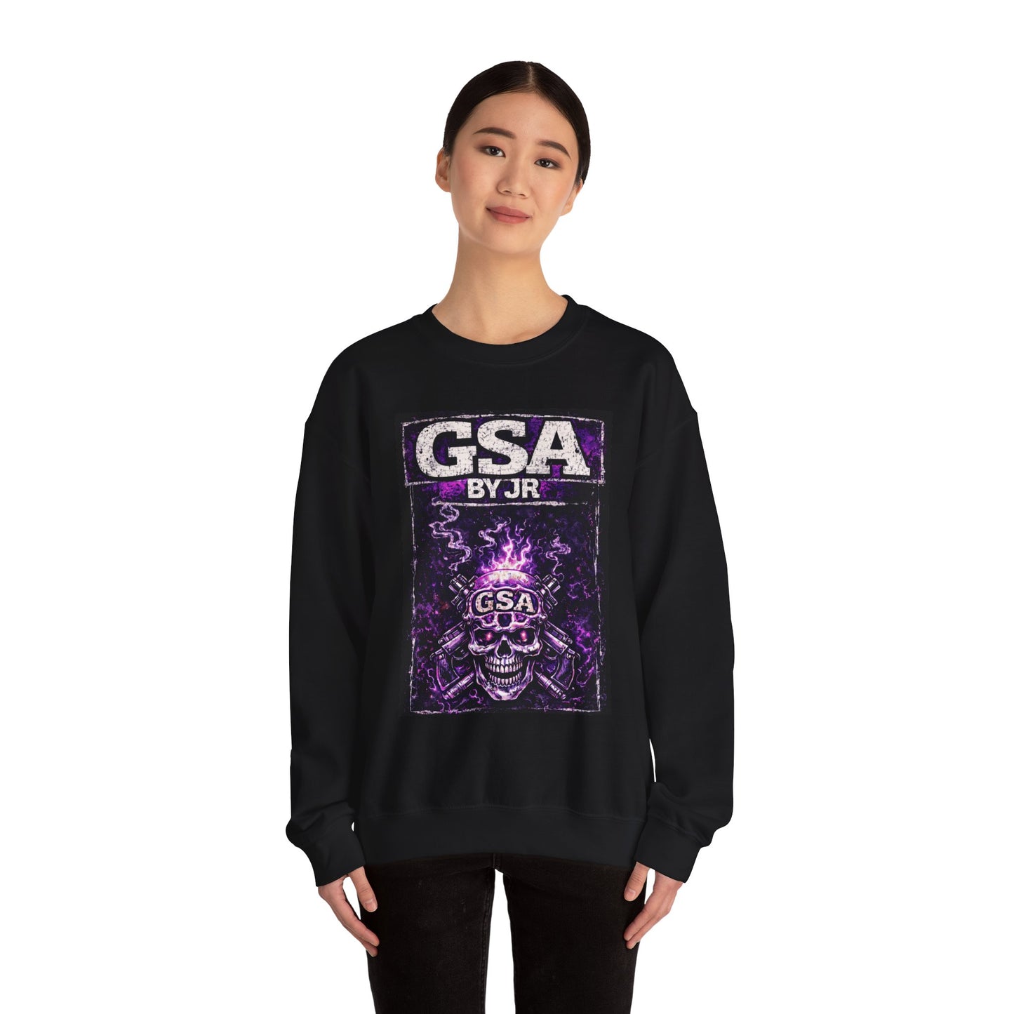 GSA BY JR Biker Style Sweatshirt