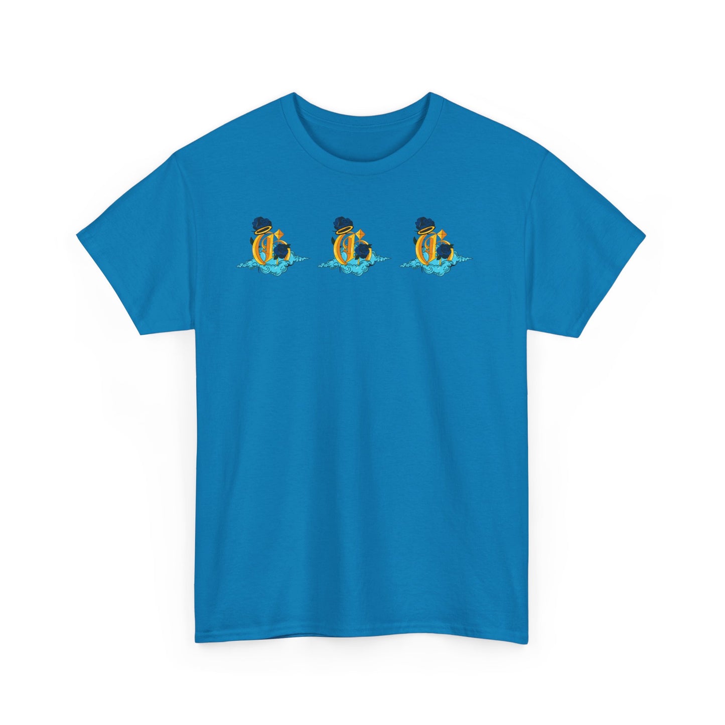 Godly Tee ( Blue/ Yellow )