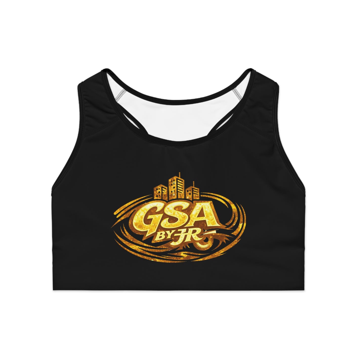 GSA BY JR Sports Bra - Gold
