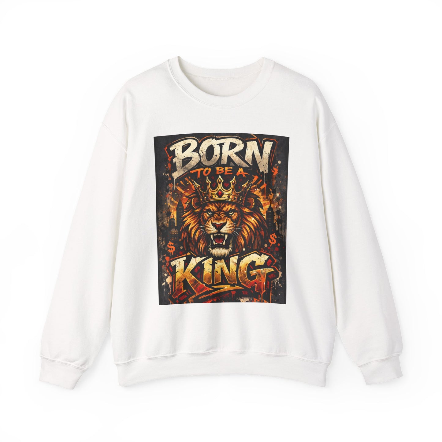 GSA BY JR Men's ' Born to Be a King Sweatshirt
