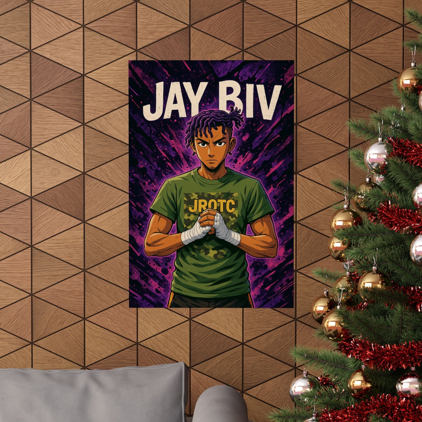 THE JROTC ANIME POSTER: JAY BIV
