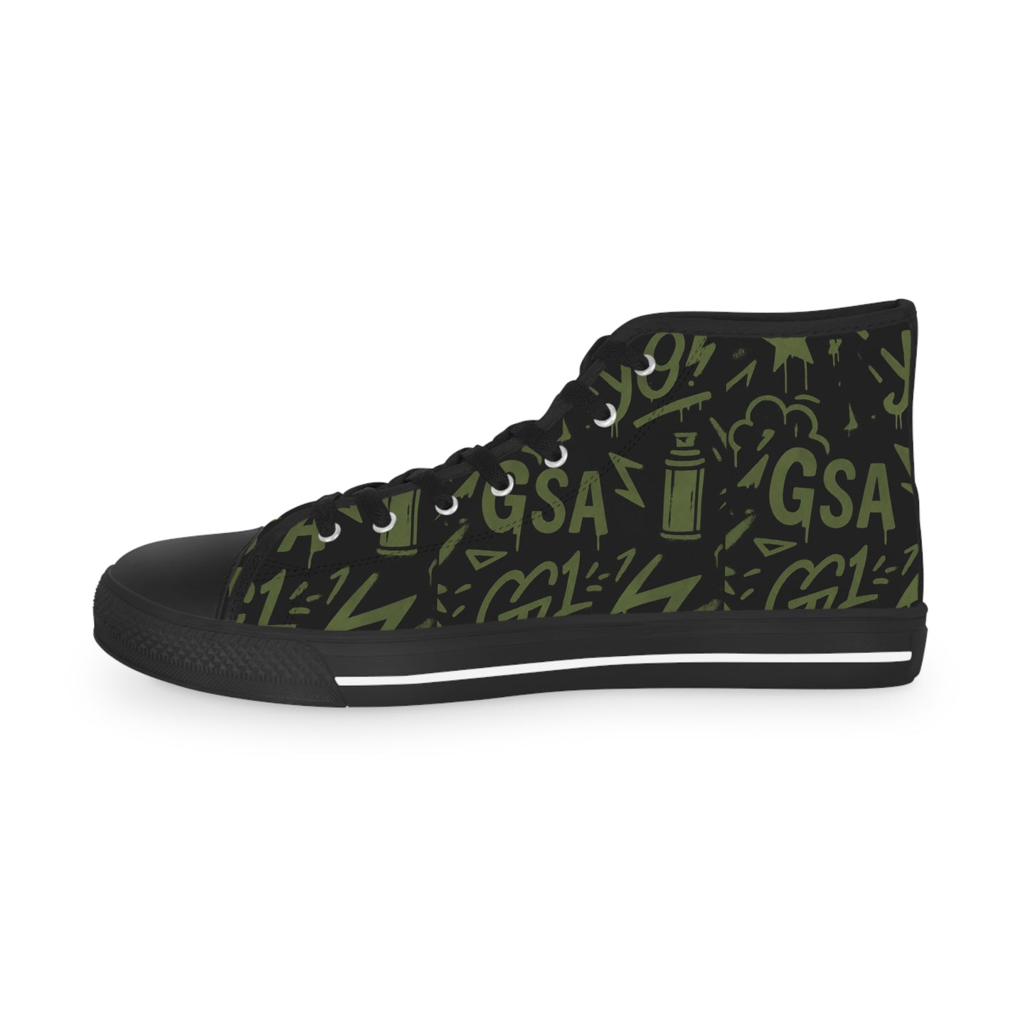 GSA G1 High Top Sneakers- Army Green