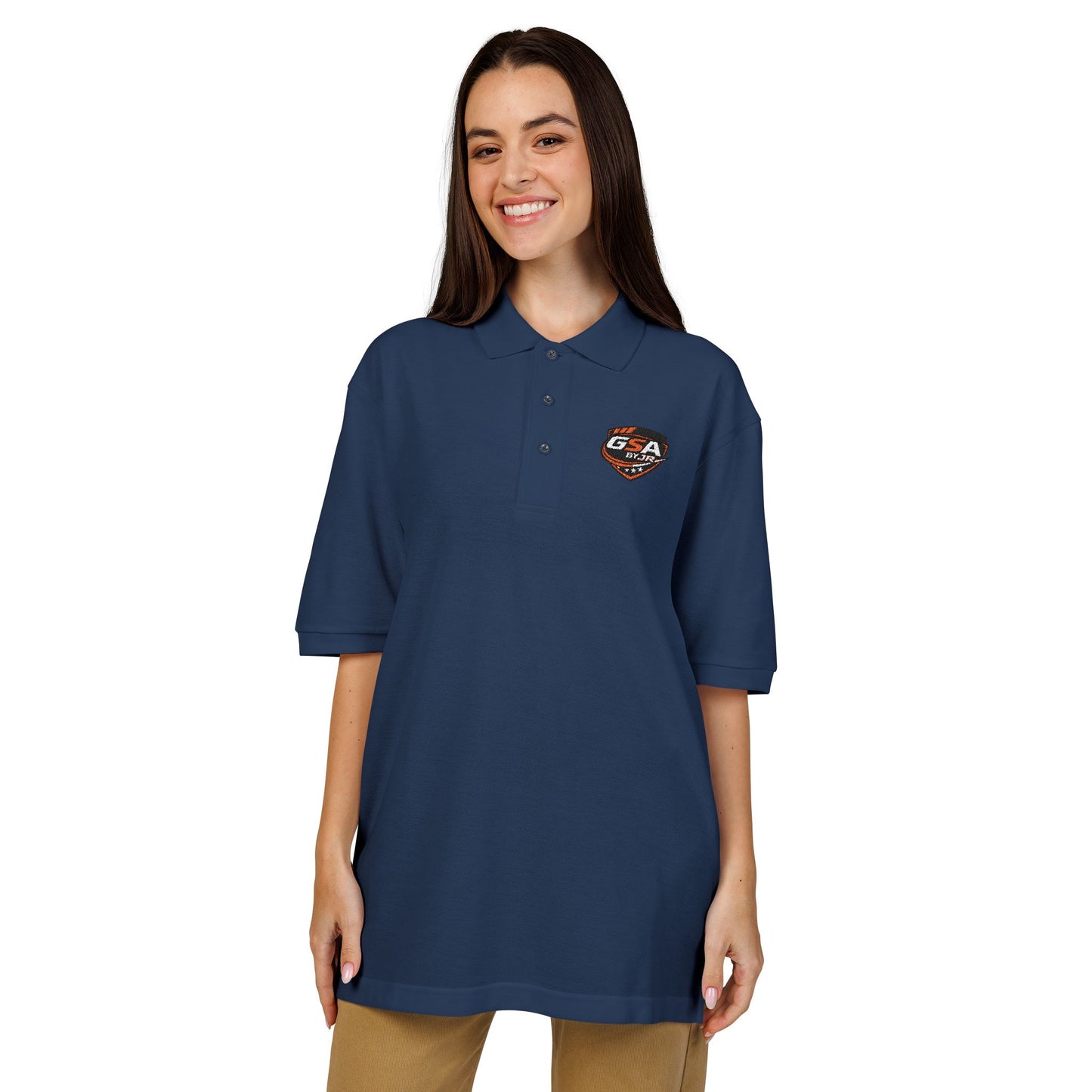 Embroidered Polo Shirt