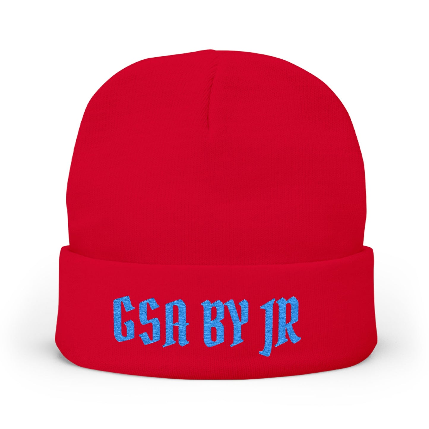 Knit Beanie - Light Blue GSA