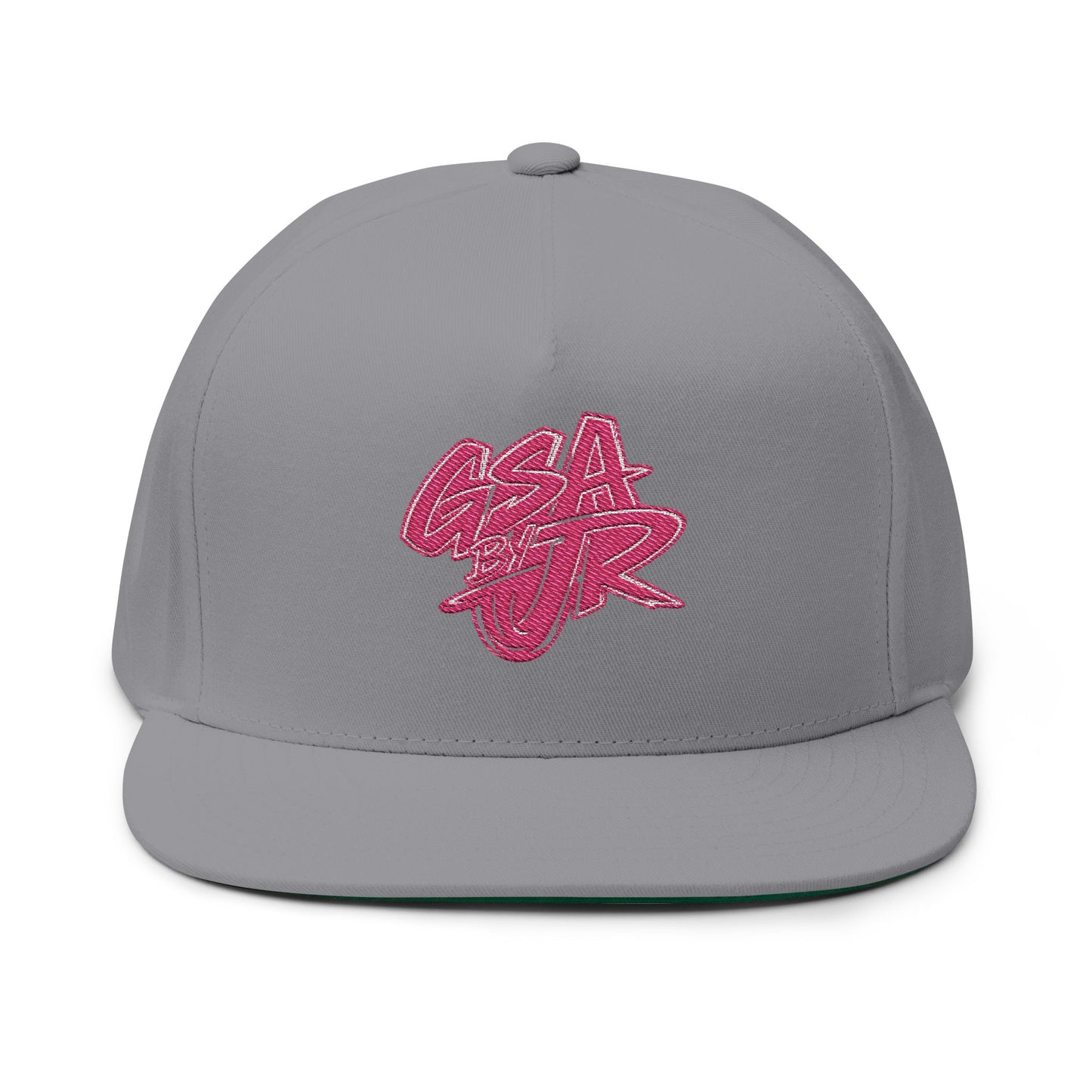GSA BY JR Pink Graffiti Flat Bill Cap
