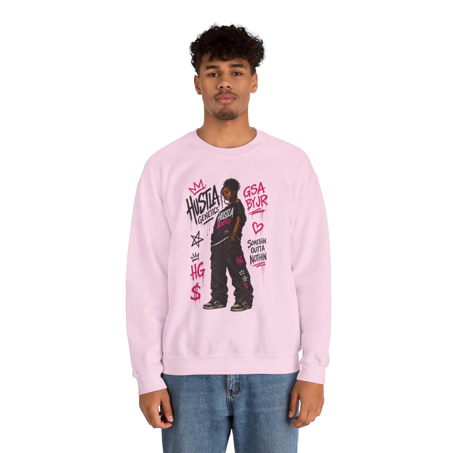 Hustla Genetics " Love to Hustle " Sweatshirt