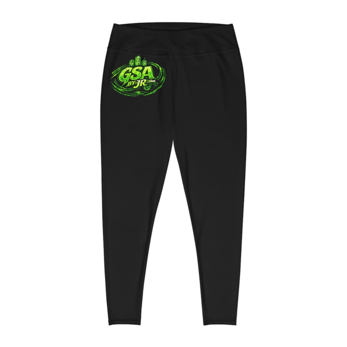 GSA BY JR Women's Plus Sized Leggings - Green GSA