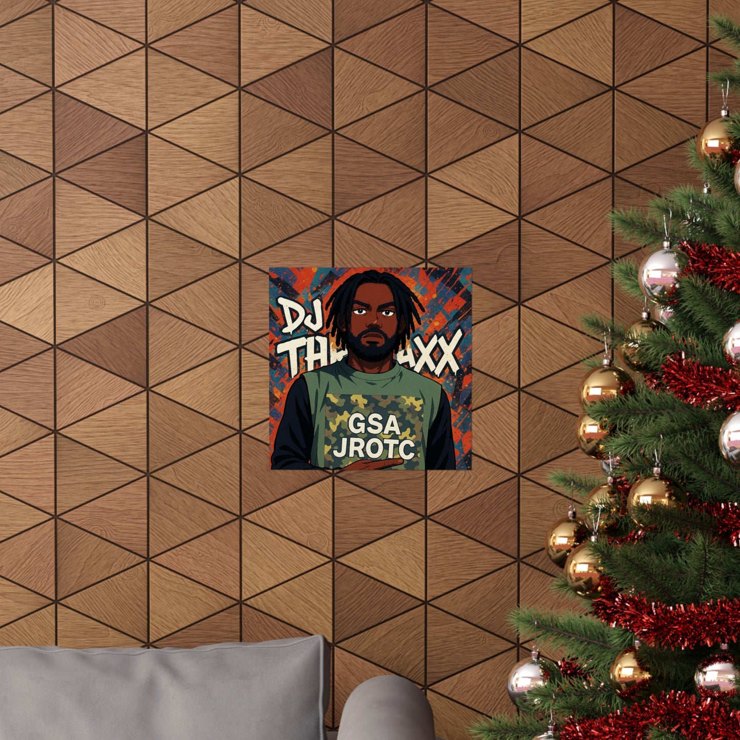 THE JROTC ANIME POSTER: DJ THRAXX