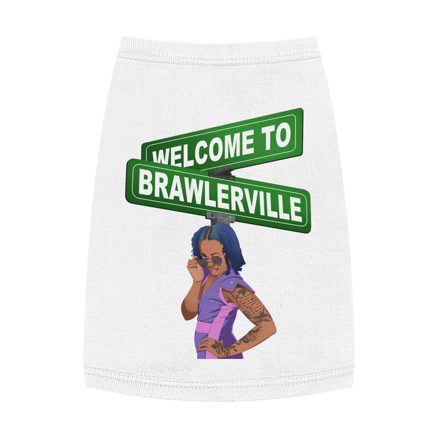 Brawlerville Pet Tank Tops