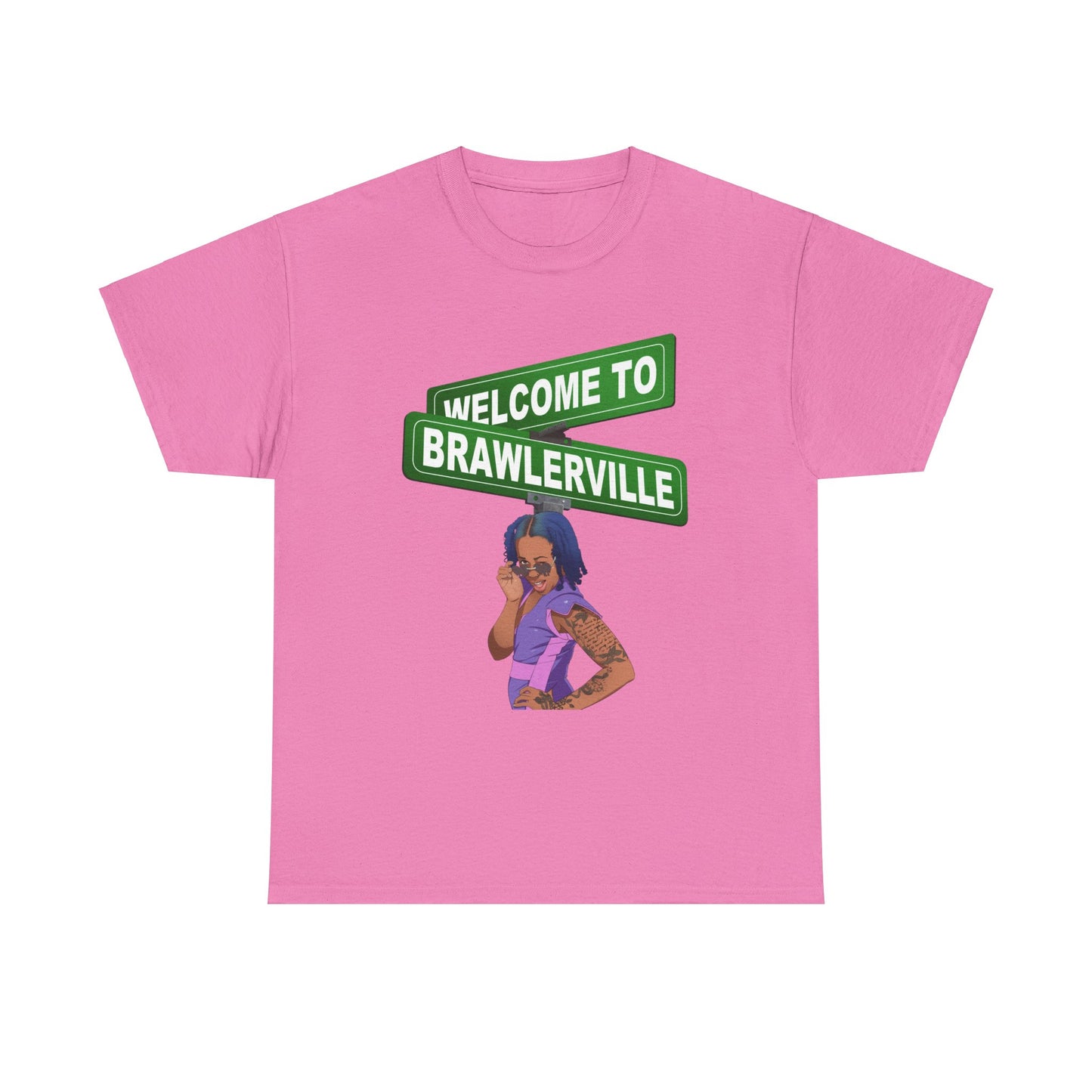 Britany Kay "Welcome to Brawlerville" T-shirt