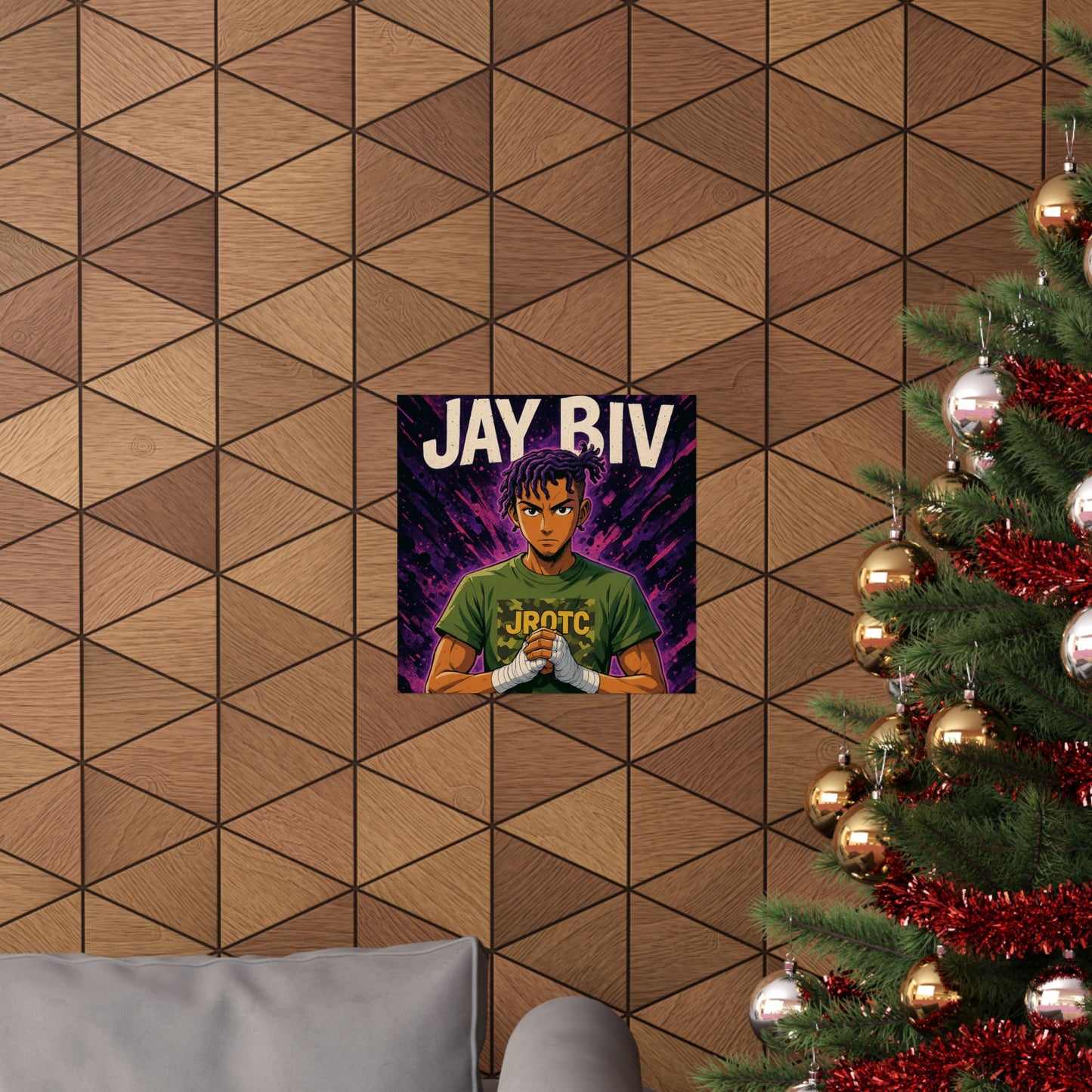 THE JROTC ANIME POSTER: JAY BIV
