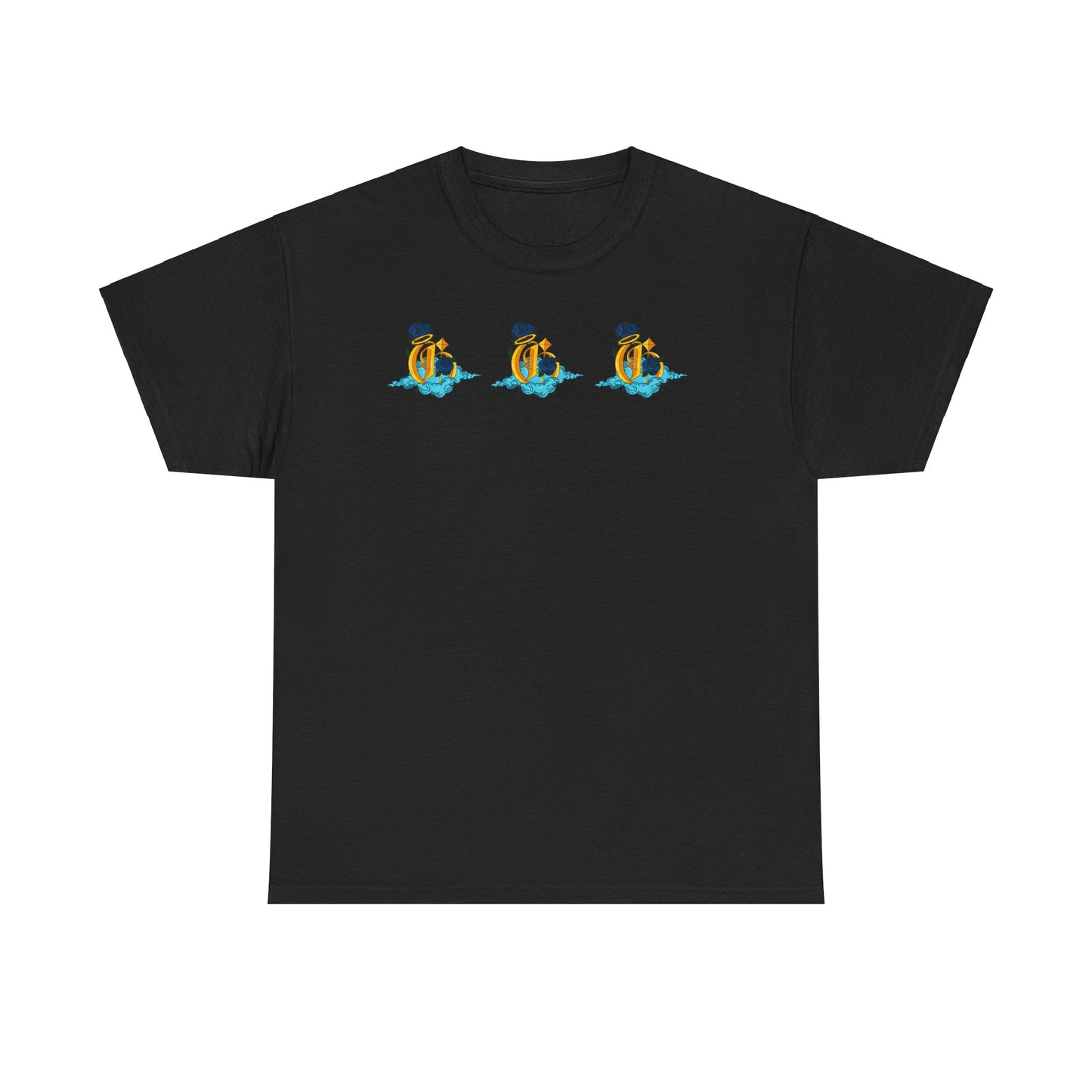 Godly Tee ( Blue/ Yellow )