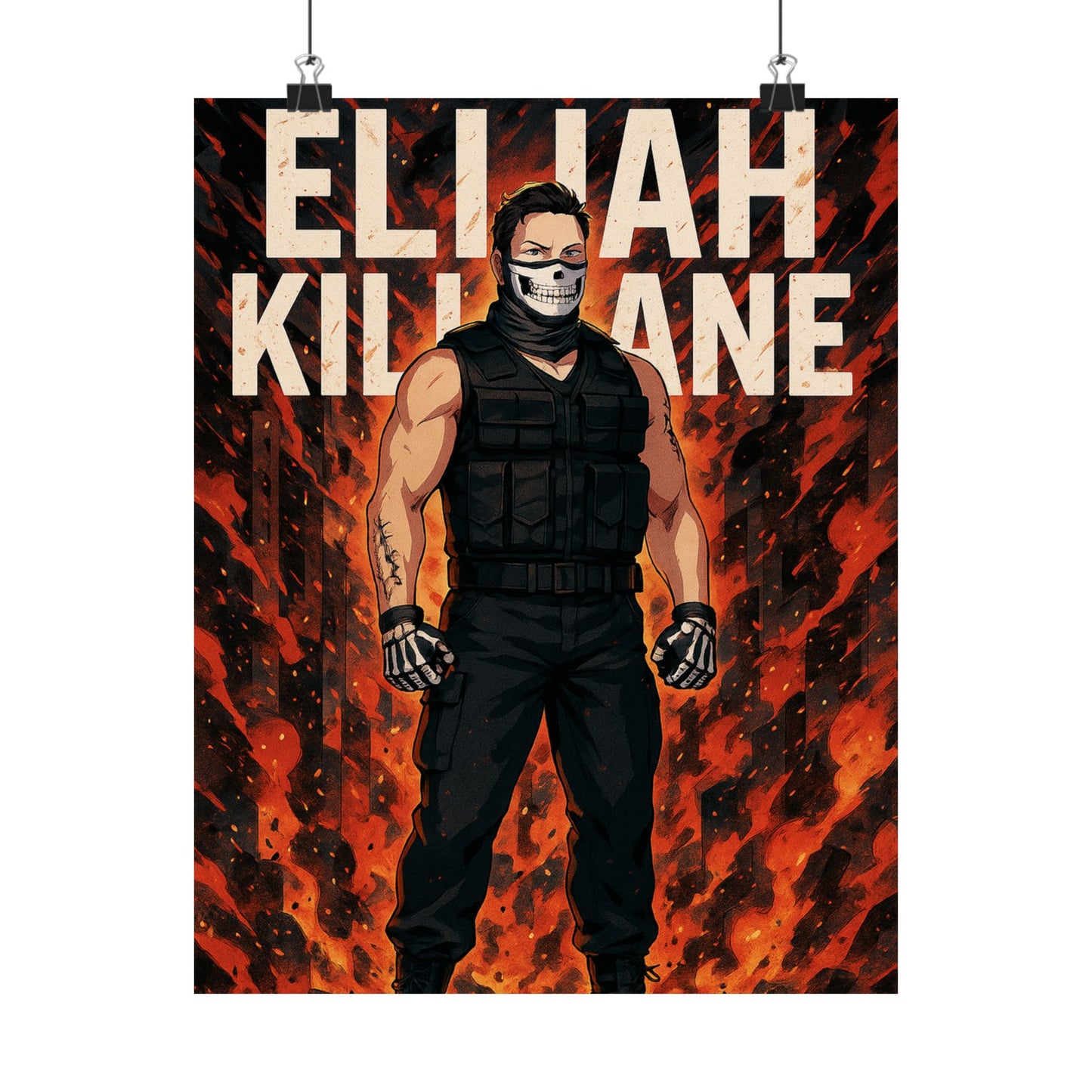 THE JROTC ANIME POSTER: ELIJAH KILLBANE
