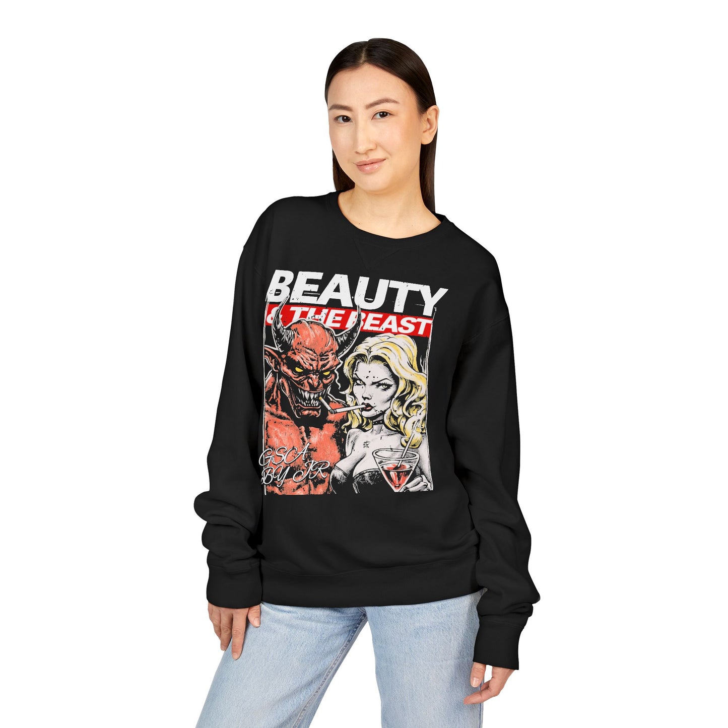 GSA ' Beauty & Sin Graphic Sweatshirts