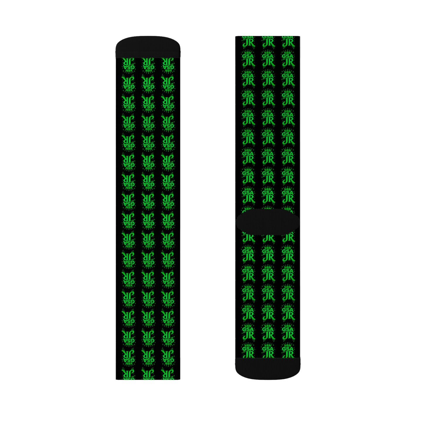 Green Crew Socks