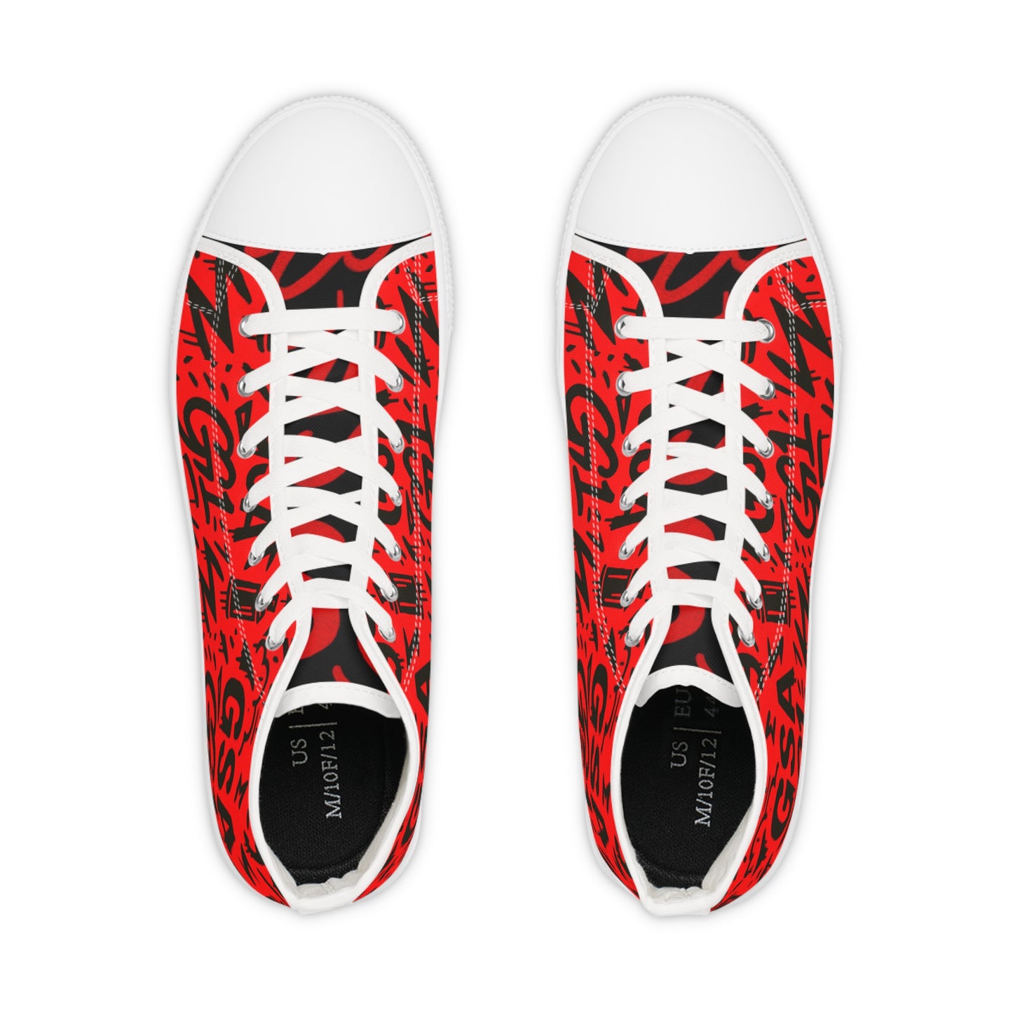 GSA G1 High Top Sneakers- Bloody Red