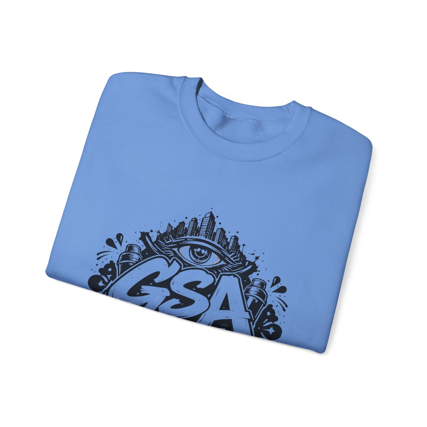 GSA BY JR Graffiti Eye Streetwear Crewneck