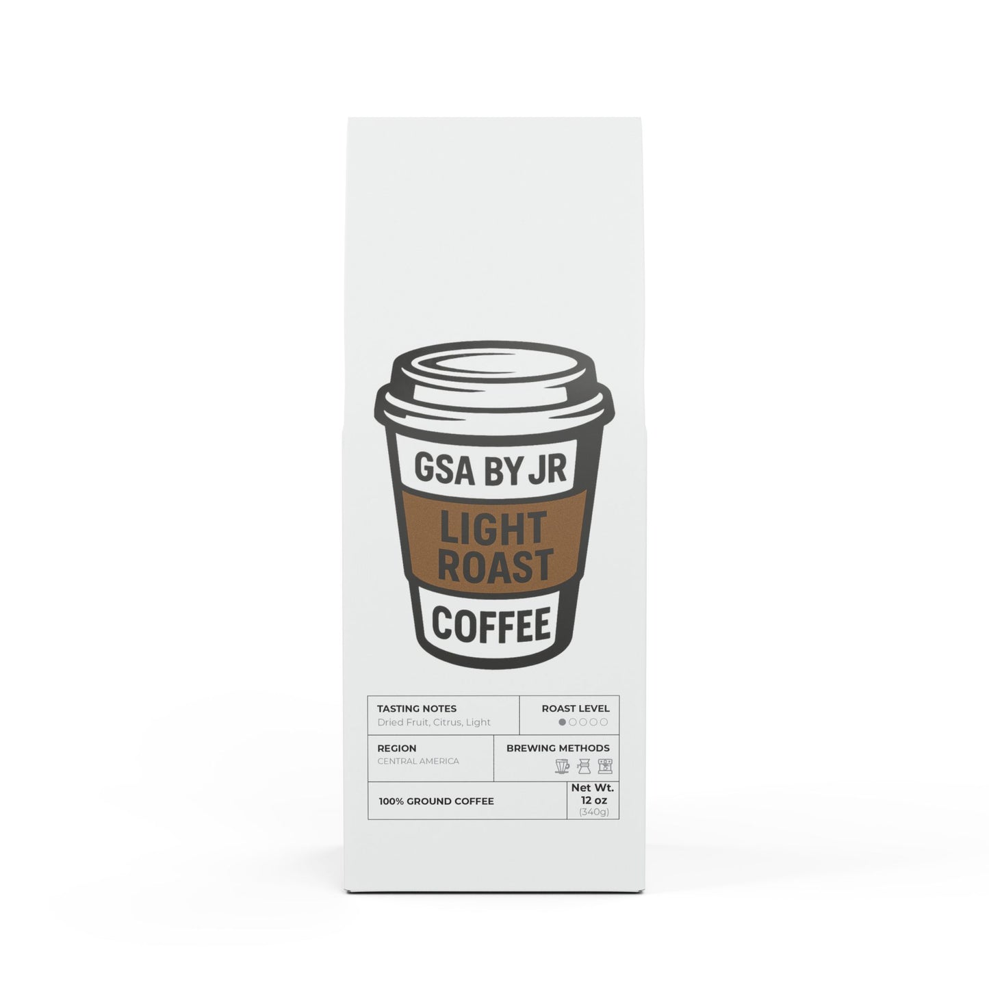 GSA BY JR Coffee Blend (Light Roast) - Ground/ Whole Bean