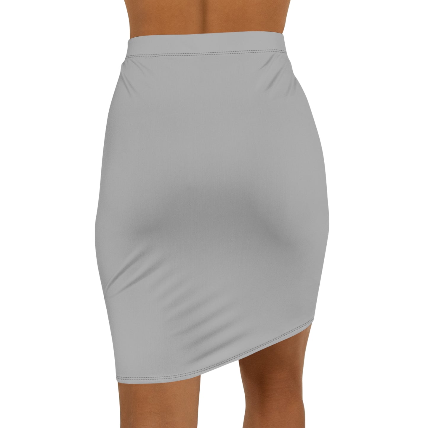 Pencil Skirt - Grey Emblem