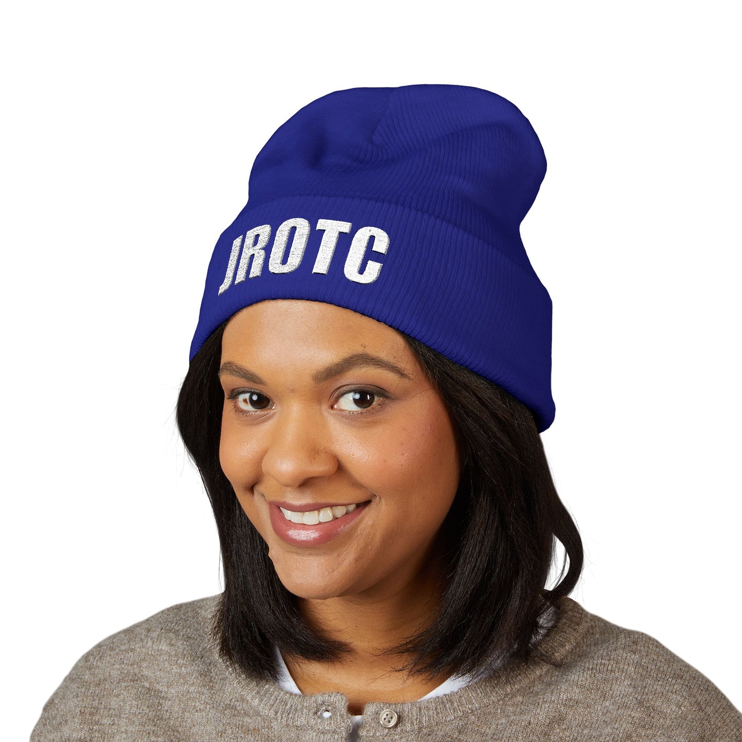 THE JROTC Signature Beanie ( Embroidered )