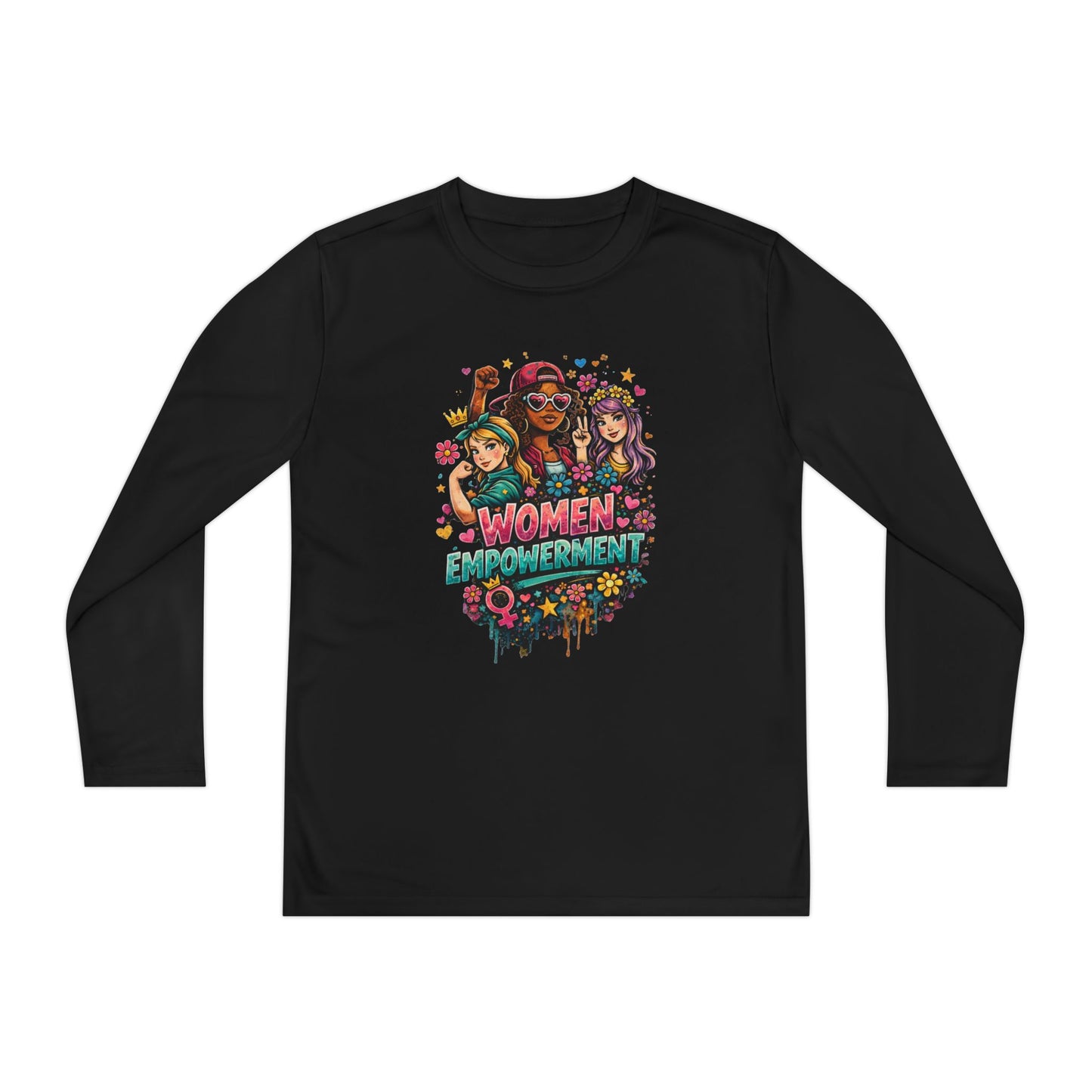 Women Empowerment ' Youth Long Sleeve Tee