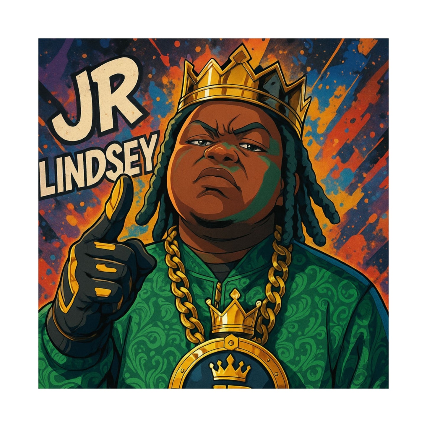 THE JROTC ANIME POSTER: JR LINDSEY