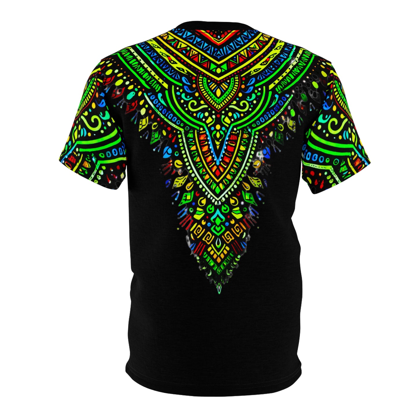 Tribal Neon Mandala Tee