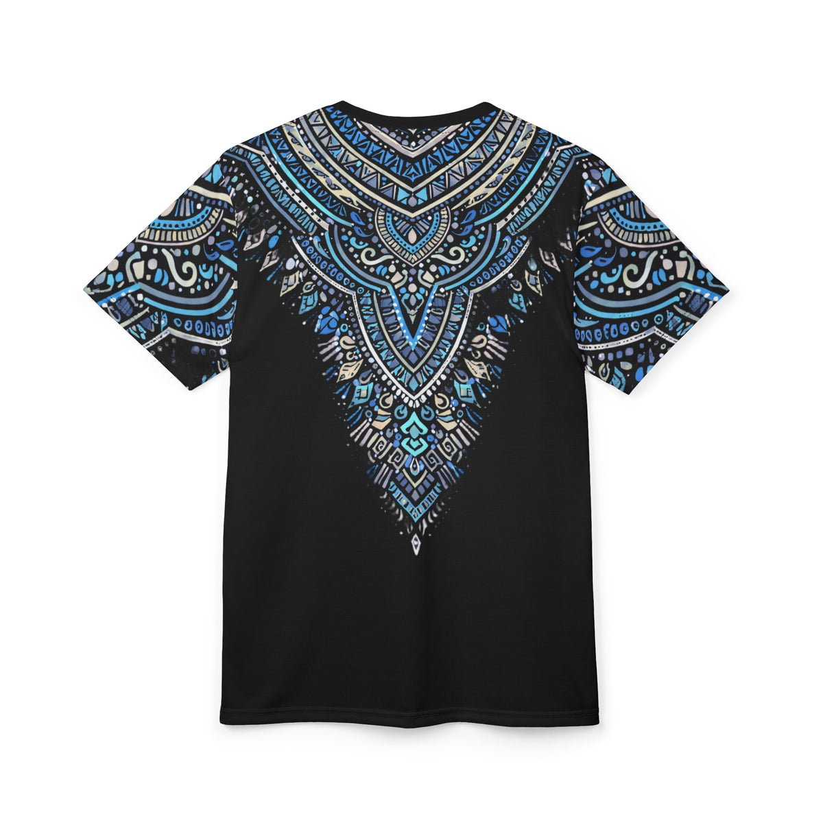 Blue Mandala Graphic Tee