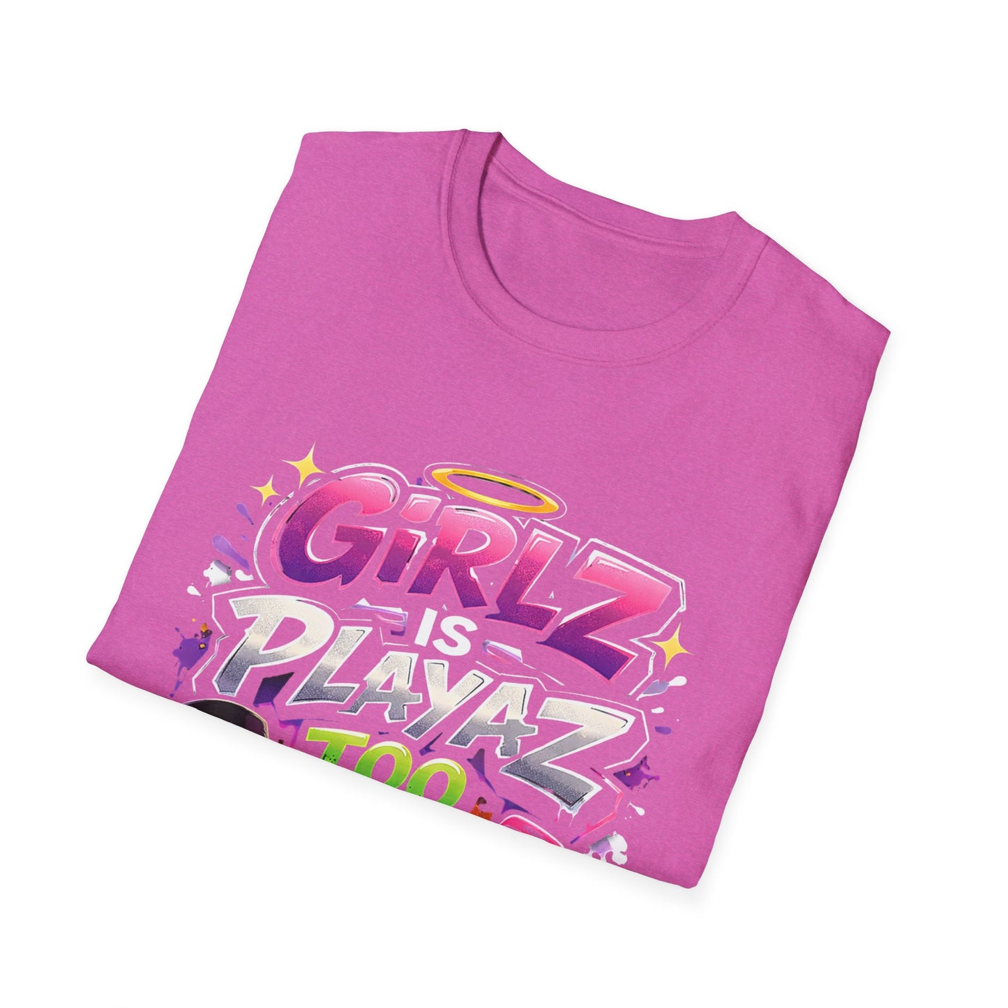 GSA BY JR " Girlz Is Playaz Too " Softstyle Tee