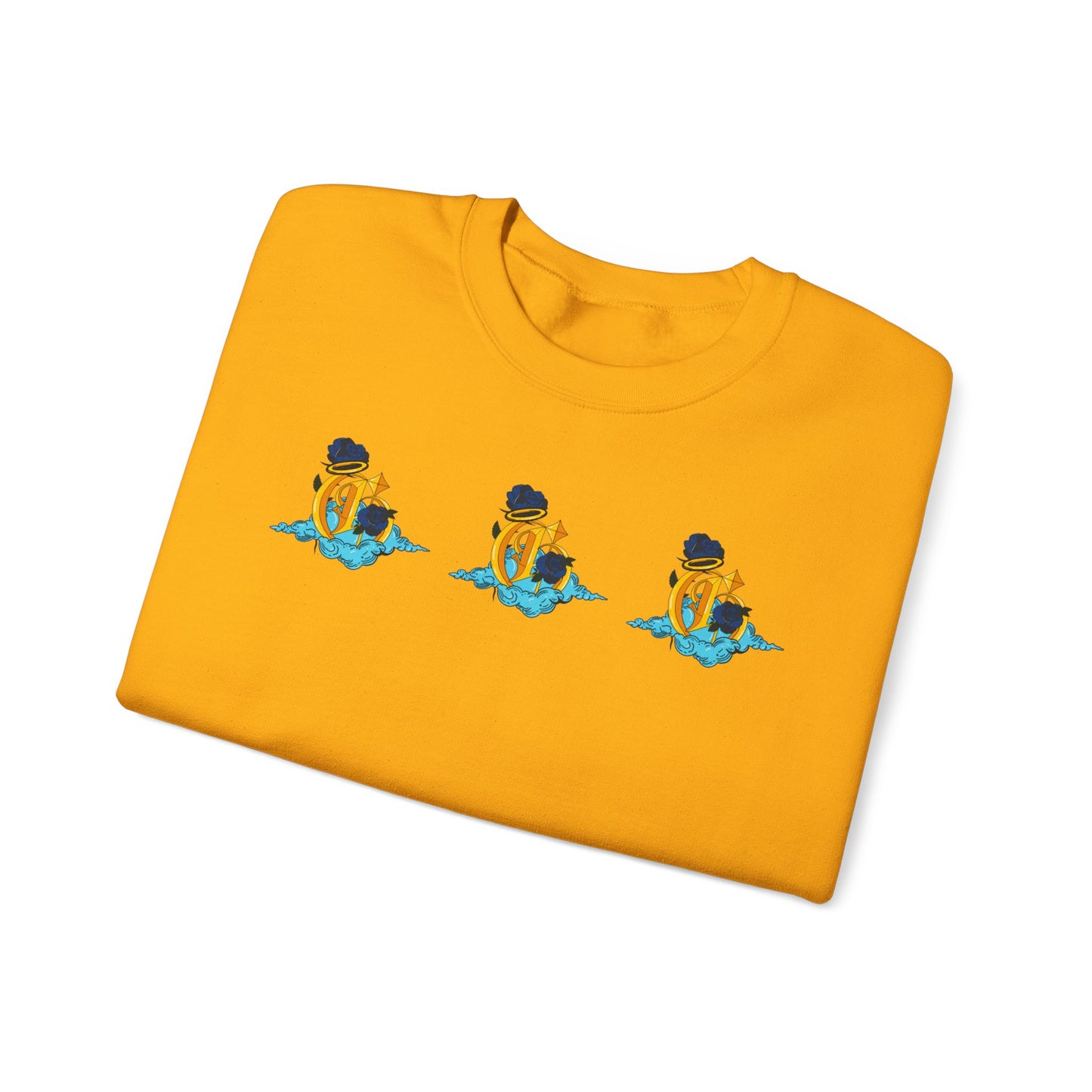 Godly Sweatshirt ( Blue/ Yellow )