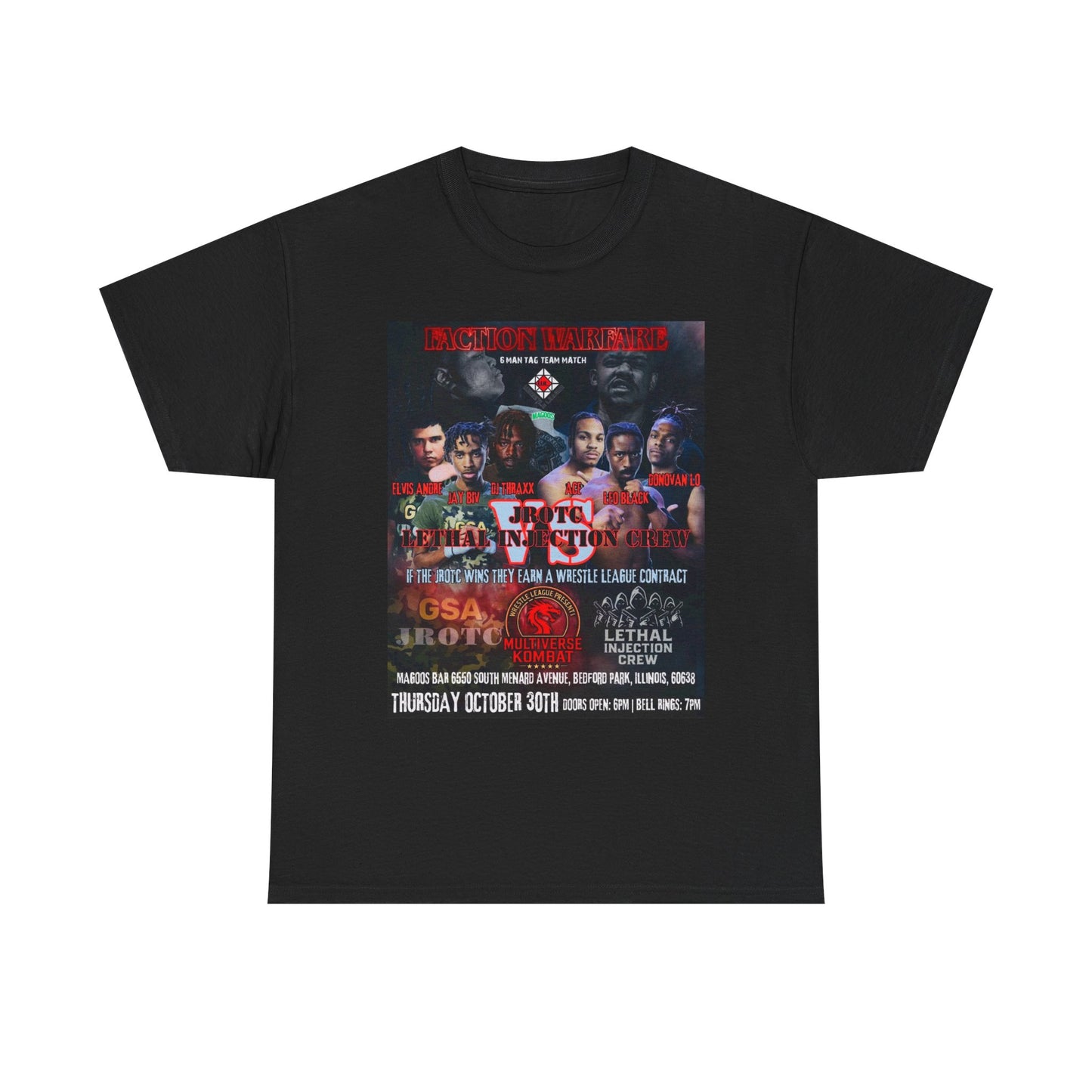 THE JROTC VS LIC SHIRT ( Multiverse Kombat )
