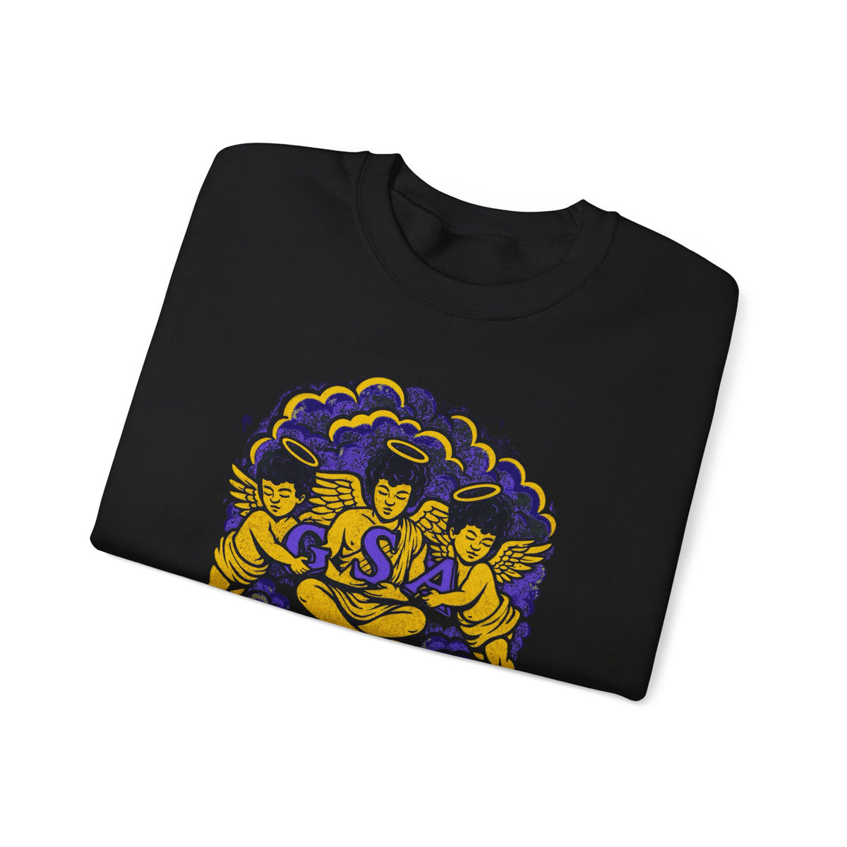Holy Trinity Sweatshirt - Purple & Black