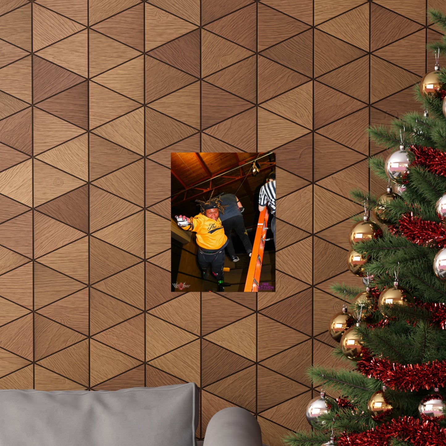 JR LINDSEY SPEAR OFF THE LADDER POSTER