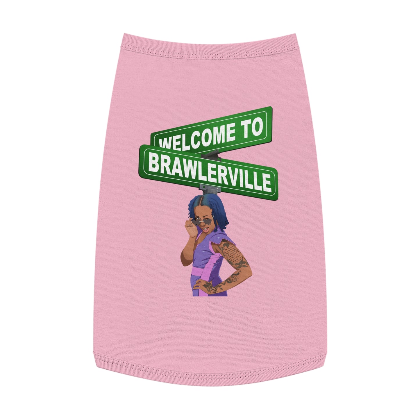 Brawlerville Pet Tank Tops