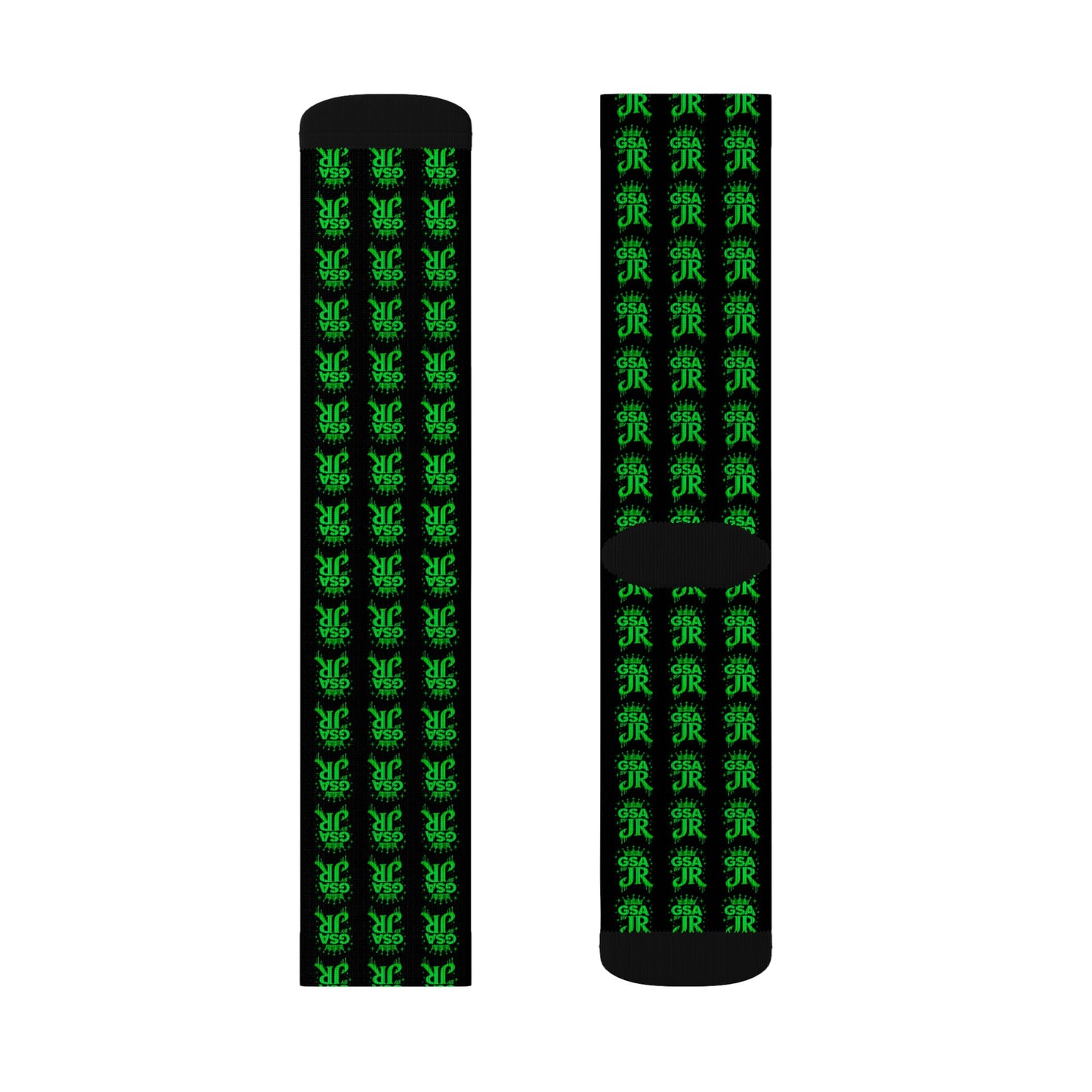Green Crew Socks