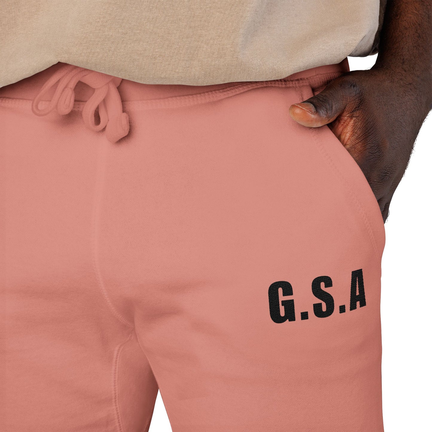 GSA BY JR Embroidered Fleece Sweatpants