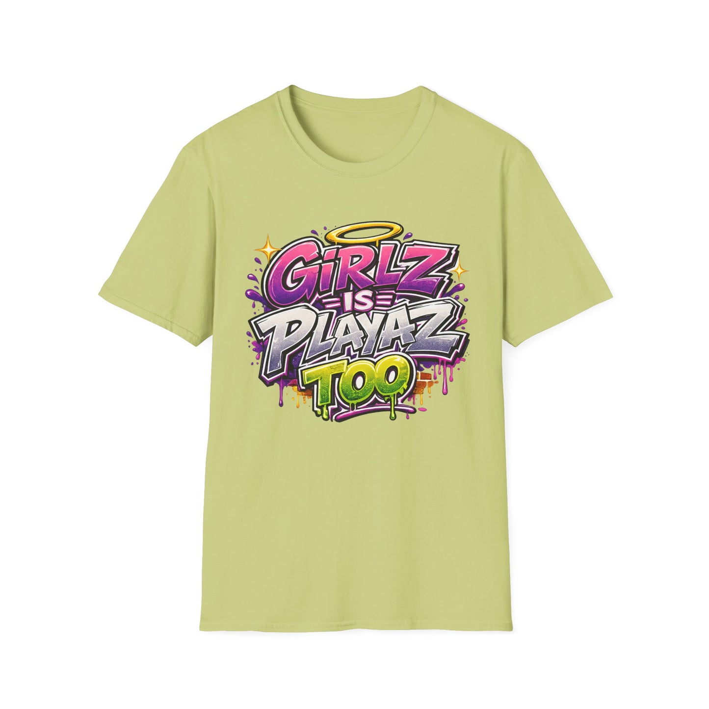 Girlz Is Playaz Too ' Softstyle Tee
