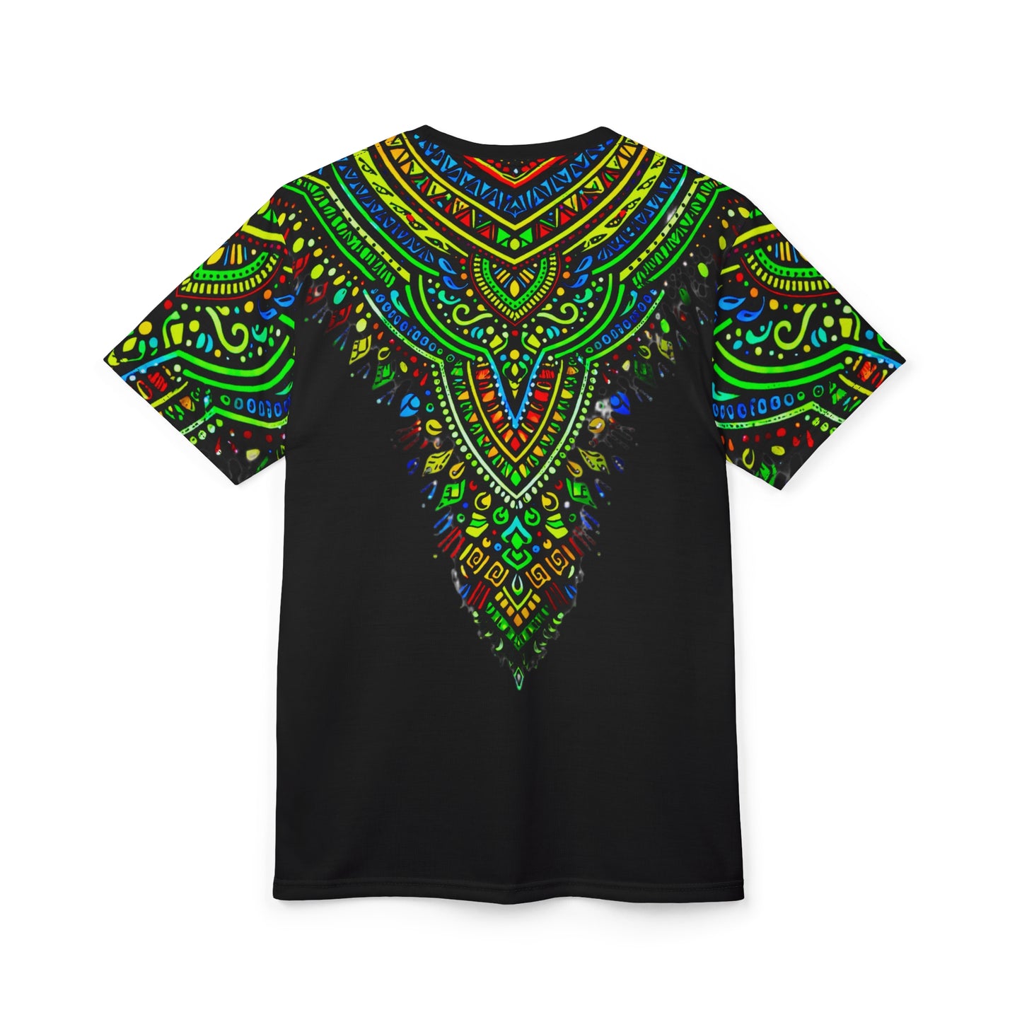 Tribal Neon Mandala Tee