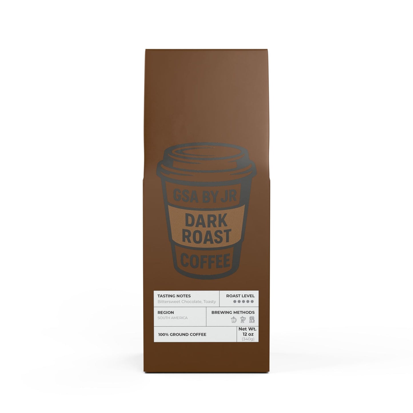 GSA BY JR Coffee Blend (Dark French Roast) - Ground/ Whole Bean