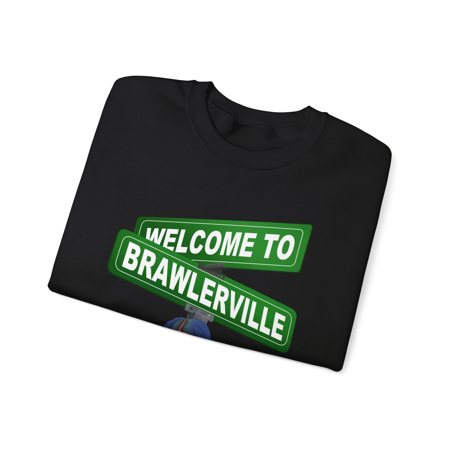 Britany Kay "WELCOME TO BRAWLERVILLE" Crewneck