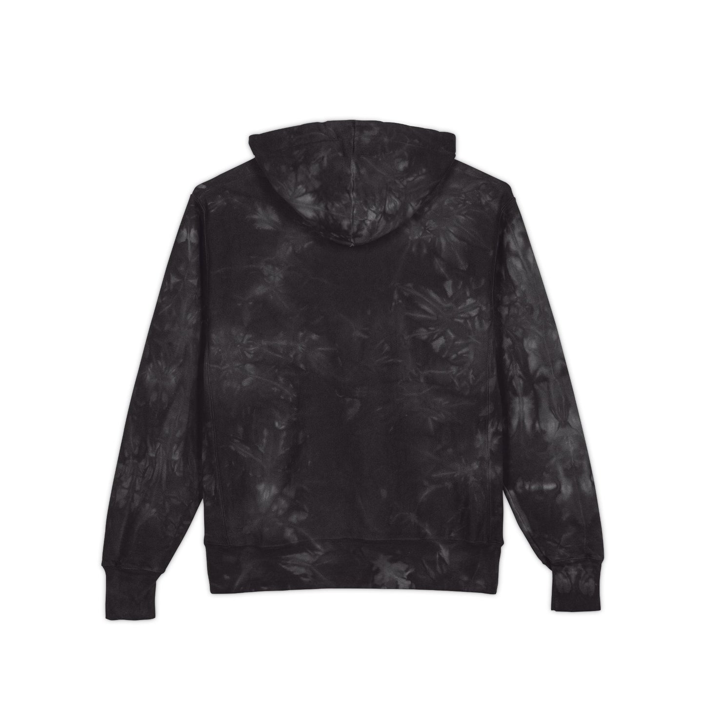Tie-Dye Graphic Hoodie - Embroidered