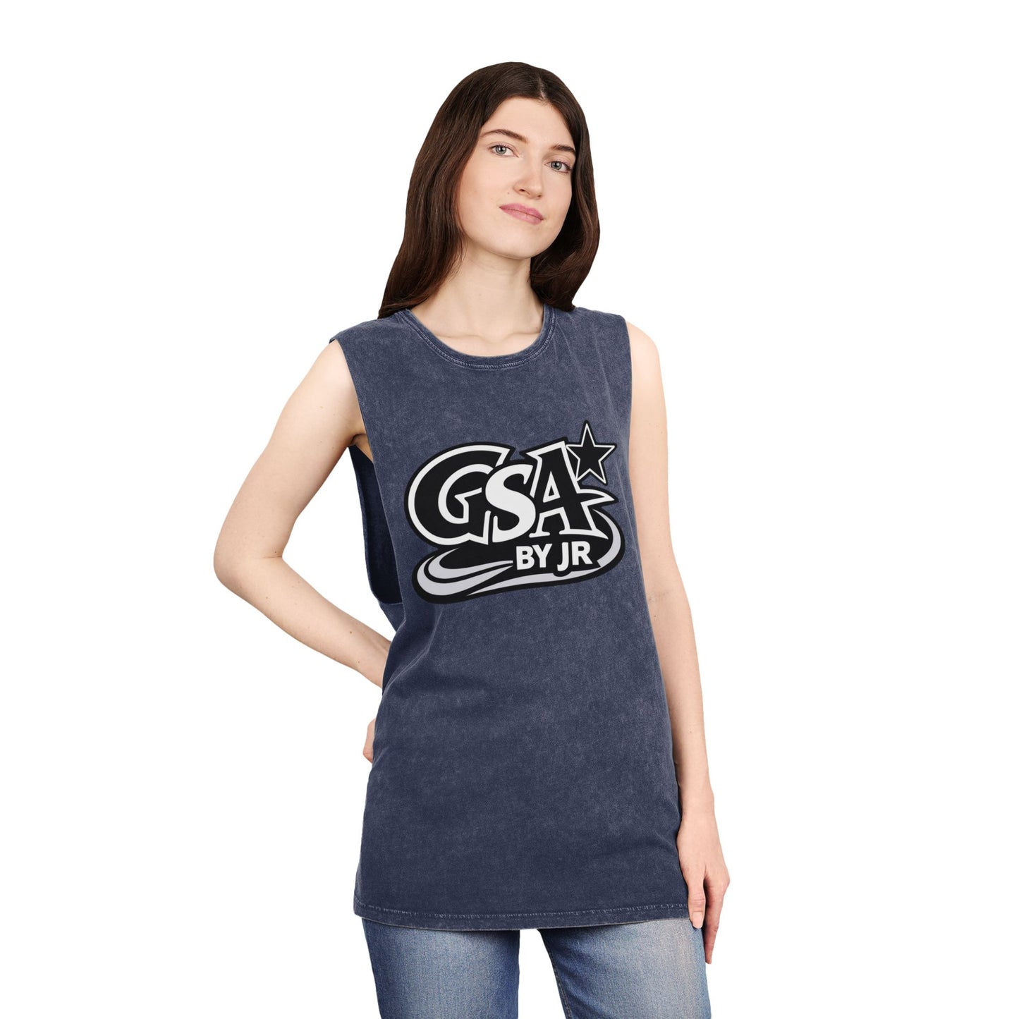 Stonewash Muscle Tank